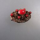 Neugablonz: Historismus Brosche im alten Stil um 1895 (36644)