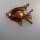 Neugablonz: Brosche Fisch Emaille Strass (36661)