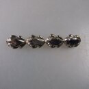 Neugablonz: Stabbrosche 4 Frösche Strass (36664)