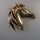 Neugablonz: Brosche Pferd Emaille Strass (36667)