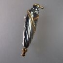Neugablonz: Lustige bewegliche Brosche Strass (36672)