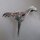 Neugablonz: Futuristische Design Brosche Vogel Strass (36679)