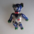 Neugablonz: Brosche Teddy Bär beweglich Emaille (36686)