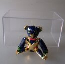 Neugablonz: Brosche Teddy Bär beweglich Emaille (36687)