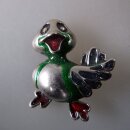 Neugablonz: Brosche Ente Emaille (36690)