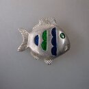 Neugablonz: Brosche Fisch Emaille (36688)
