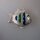 Neugablonz: Brosche Fisch Emaille (36688)