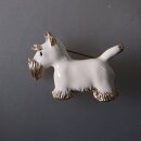 Neugablonz: Brosche Hund bzw. Scotch Terrier (36694)