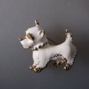 Neugablonz: Brosche Hund bzw.Terrier (36695)