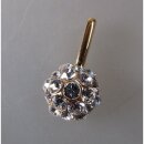 Neugablonz: Kettenanhänger strahlender Strass (36705)