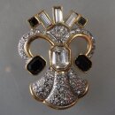 Neugablonz: Brosche Strass (29836)