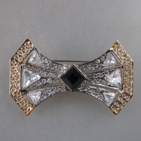 Neugablonz: Brosche Strass (29843)
