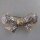 Neugablonz: Brosche Strass Schleife (29844)