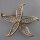 Neugablonz: Brosche Strass Seestern (29845)