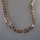 Neugablonz Marke Bijou BB: Collier vergoldet Strass (29847)