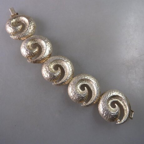 Neugablonz: 70er Jahre Design Armband (29851)