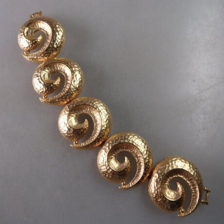 Neugablonz: 70er Jahre Design Armband (29852)