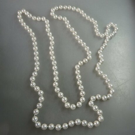 Neugablonz Marke: Lange Perlen Kette 120 cm (29860