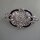 Neugablonz: Brosche Emaille Strass (29862)