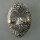 Neugablonz: Brosche Maske Strass (29876)