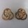 Neugablonz: Paar grosse Design Ohrclips (29878)