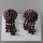 Neugablonz: Paar Ohrclips roter Granat 1925 (35743)