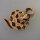 Neugablonz: Brosche Schlange Emaille Strass (35864)