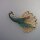Neugablonz: Brosche Vogel Emaille Strass (35877)