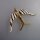 Neugablonz: Brosche fliegender Vogel Emaille Strass (35883)