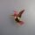 Neugablonz: Brosche fliegender Vogel Emaille (35893)