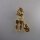 Neugablonz: Brosche Hund bzw. Pudel (35926)