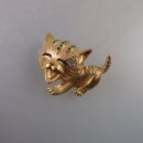Neugablonz: Brosche süße junge Katze (35930)