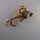 Neugablonz: Brosche Fisch Strass (35937)