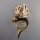 Neugablonz: Brosche Fliegender Fisch Emaille (35949)
