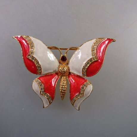 Neugablonz: Brosche Schmetterling (35972)
