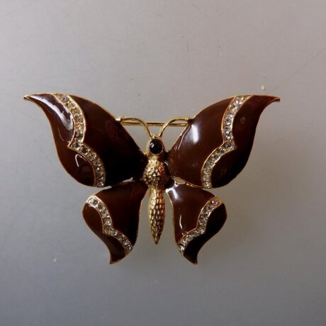 Neugablonz: Brosche Schmetterling (35973)