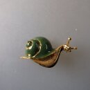 Neugablonz: Brosche Schnecke (35979)