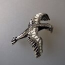Neugablonz: Brosche fliegender Vogel Emaille Strass (35980)