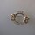 Neugablonz: Kleine Brosche mit Strass (36004)