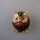 Neugablonz: Brosche Uhu / Eule Emaille Strass (36008)