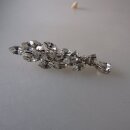 Neugablonz: Prächtige bewegliche Brosche Strass (36035)