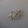 Neugablonz: Kleinere strahlende Brosche Strass (36041)