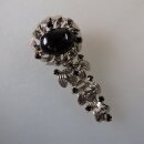 Neugablonz: Bewegliche Brosche Strass (36049)