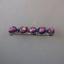 Neugablonz: Trachten-Stabbrosche Blüten Glas...