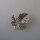 Neugablonz: Kleine massive Brosche Blatt (36063)