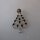 Neugablonz: Knopfloch-Brosche Weihnachtsbaum Strass (36102)