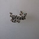 Neugablonz: Knopfloch-Brosche Eidechse Strass (36111)