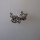 Neugablonz: Knopfloch-Brosche Eidechse Strass (36111)