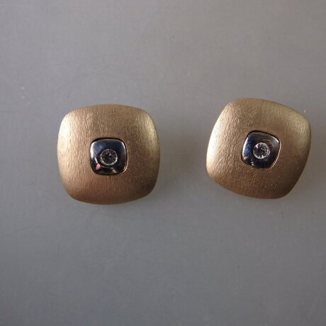 Neugablonz: Paar elegante Ohrclips Strass (36112)