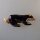 Neugablonz: Brosche Dachs Emaille Strass (29940)